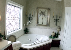 Beautiful bathroom remodel by Humphrey Construction